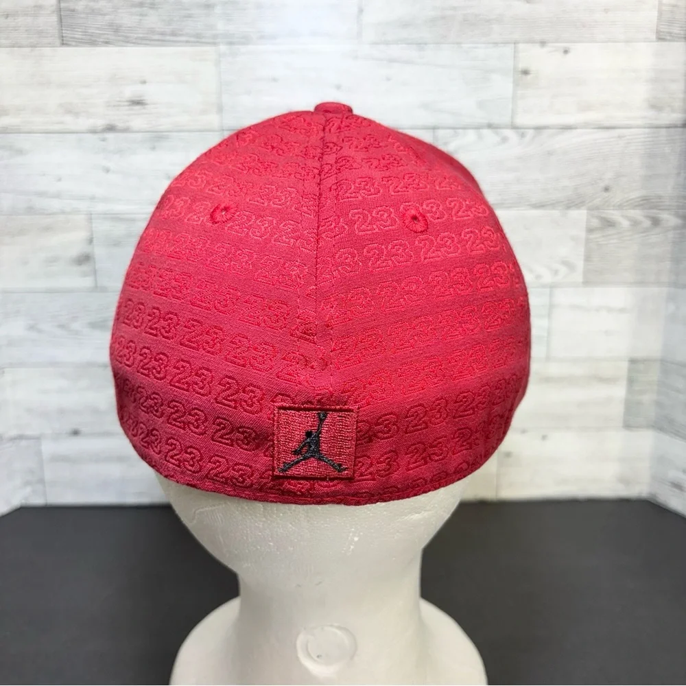 Nike Air Jordan Red 23 all over print Cap Hat Size Youth‎